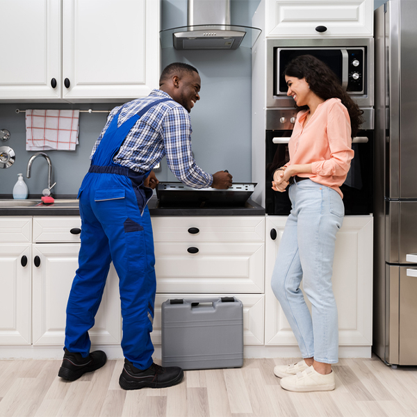 can you provide an estimate for cooktop repair before beginning any work in Milroy Pennsylvania